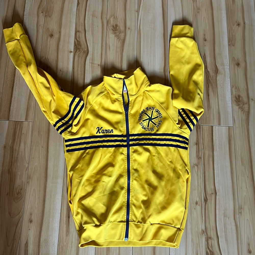 Vintage “Karen” track zip up from 1983